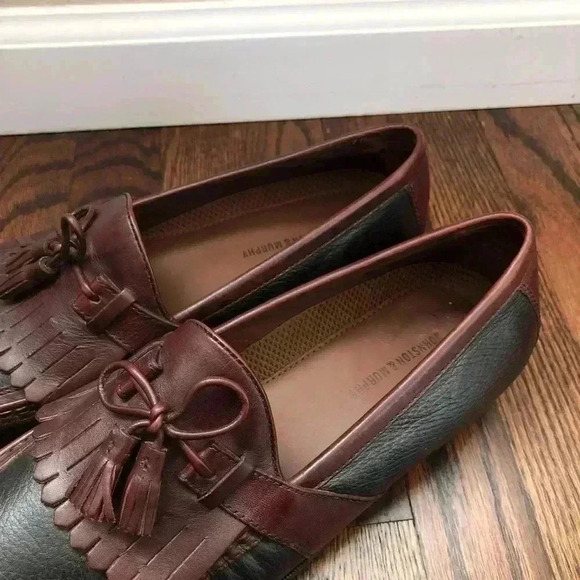 Johnston & Murphy Aragon Kiltie Tassel Loafter Men’s 13 M Black/Brown 20 0592 main image 14